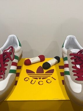 Adidas x Gucci Gazelle Sneakers